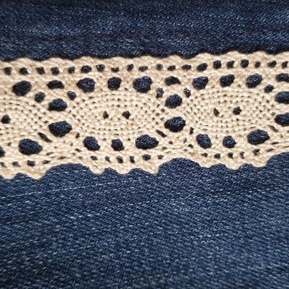 Hudson Curvy Low Rise Boot Cut Jeans With Lace Size 30 - Picture 4 of 15